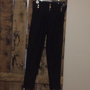 Black stretchy pants